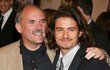 Orlando Bloom se svým otcem Colinem Stonem