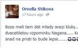Ornella Štiková se zase rozčilovala.