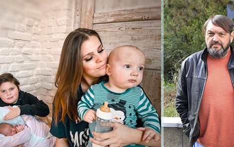 Ornella Koktová po komplikacích po porodu stále v nemocnici: Kokta je sám na tři děti!