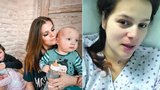 Nalomená Ornella v nemocnici po třetím císaři v šoku: Tuhle zprávu z domova nečekala!