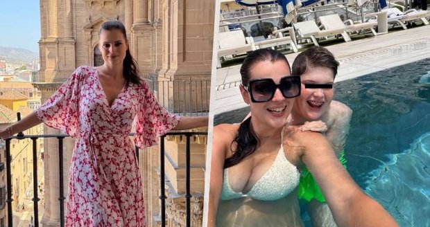 Ornella Koktová si užívá dovolené ve Španělsku