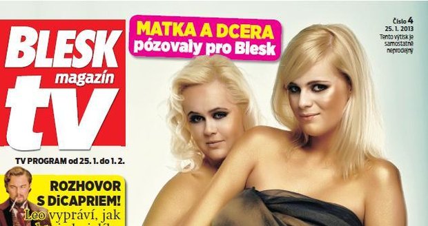 Ornella s matkou zapózovaly pro Blesk Magazín.