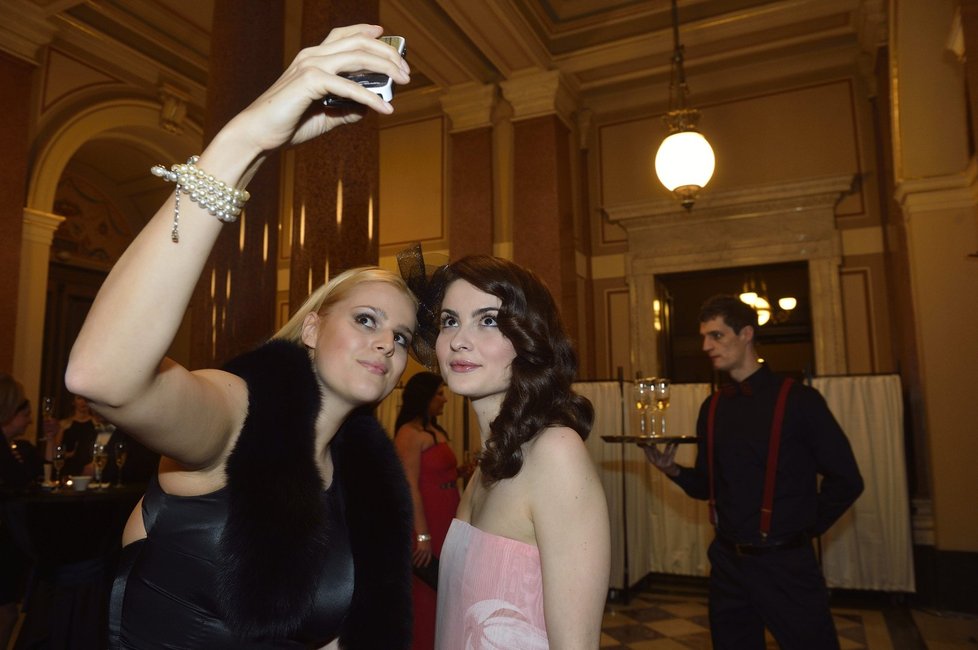 Ornellina selfie s Evou Josefíkovou.