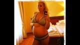 Těhotná Ornella: Těsně před porodem se vyfotila v plavkách!