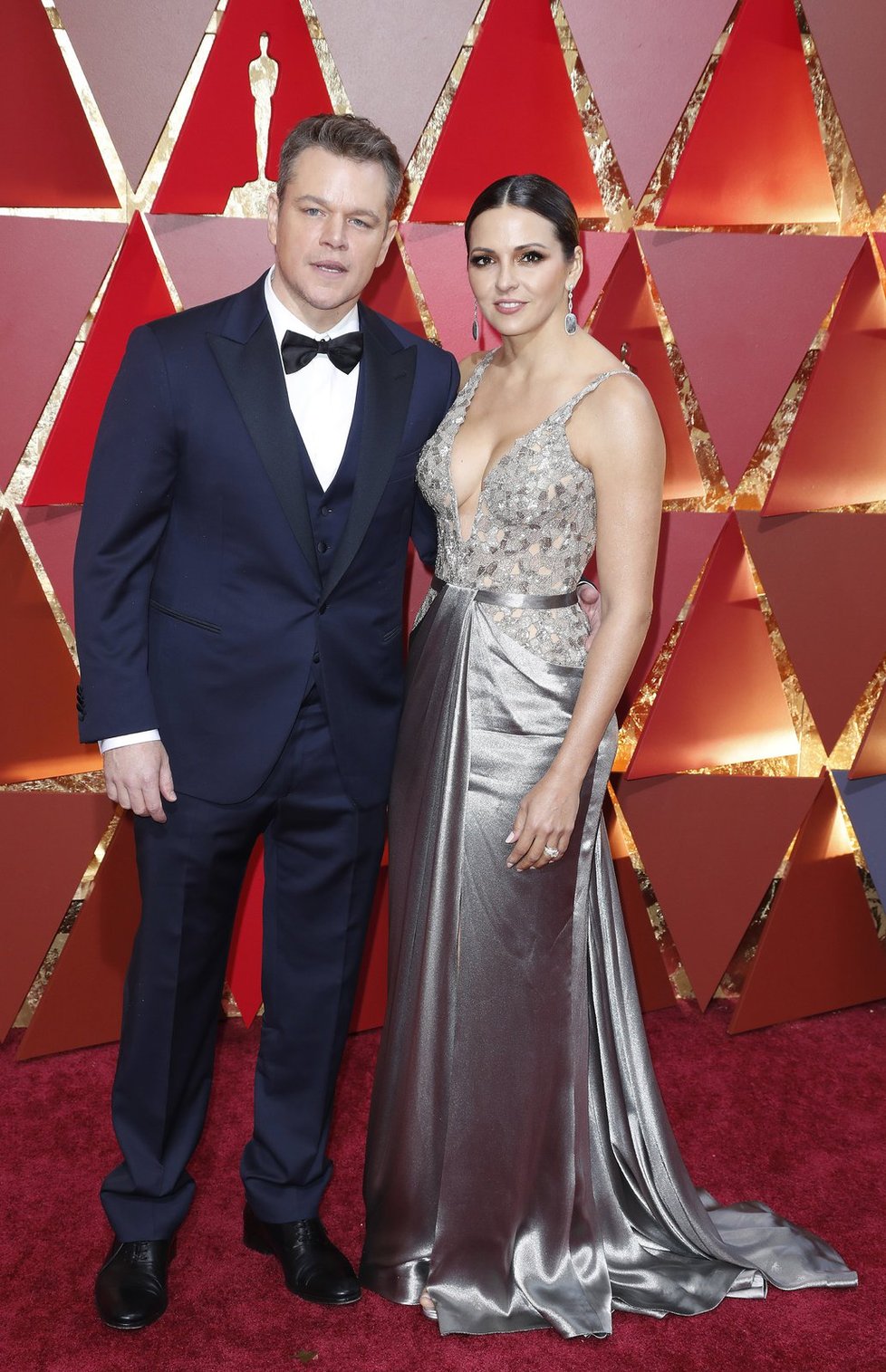 Matt Damon a Luciana Barroso
