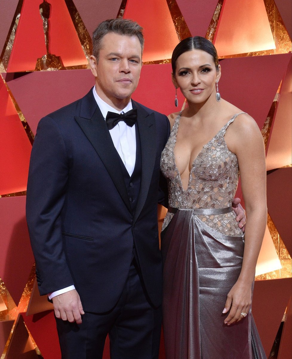 Luciana Barroso a Matt Damon