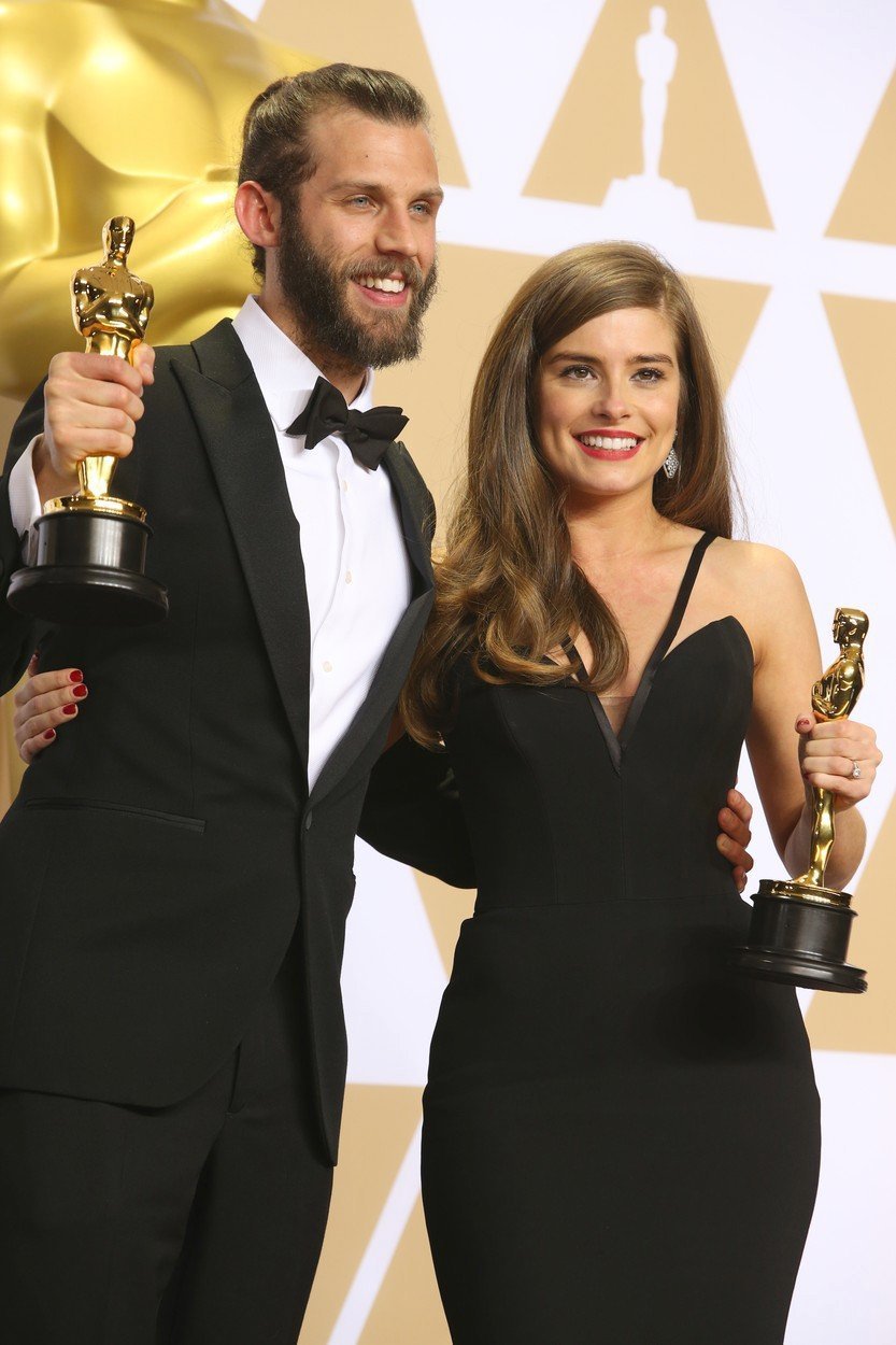 Chris Overton a Rachel Shenton získali Oscara za krátkometrážní film The Silent Child