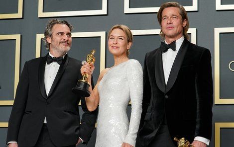 Joaquin Pheonix, Renée Zellweger a Brad Pitt