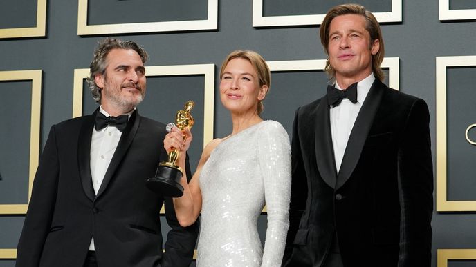 Joaquin Pheonix, Renée Zellweger a Brad Pitt