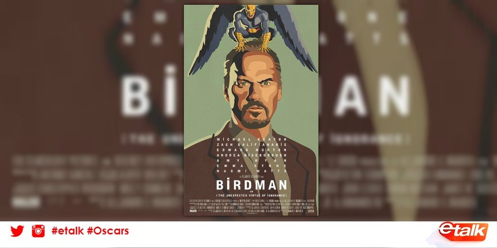 Nejlepší film vyhrál snímek Birdman