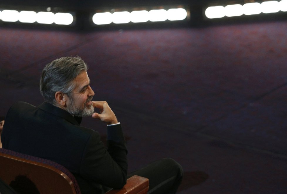 George Clooney měl z úspěchu Arga velkou radost