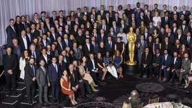 Oscarová "třídní fotka": Tohle je všech 167 nominovaných!
