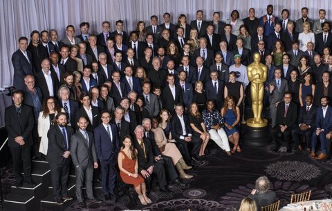 Oscarová "třídní fotka": Tohle je všech 167 nominovaných!