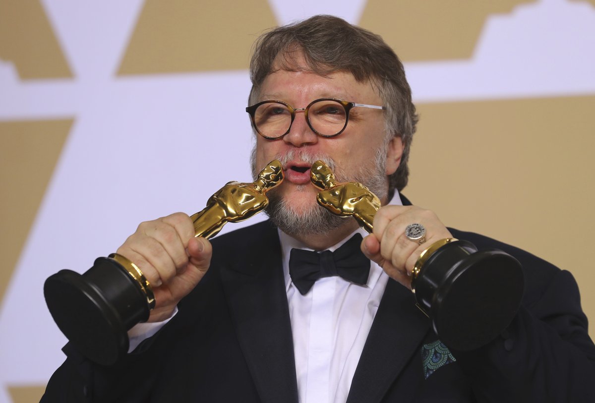 Nejlepší film, nejlepší režie: Tvář vody, Guillermo del Toro.