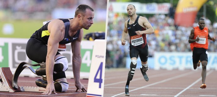 Handicapovaný atlet Oscar Pistorius