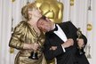 Meryl Streep spočinul v náručí francouzský herec Jean Dujardin