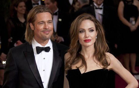 Angelina a Brad