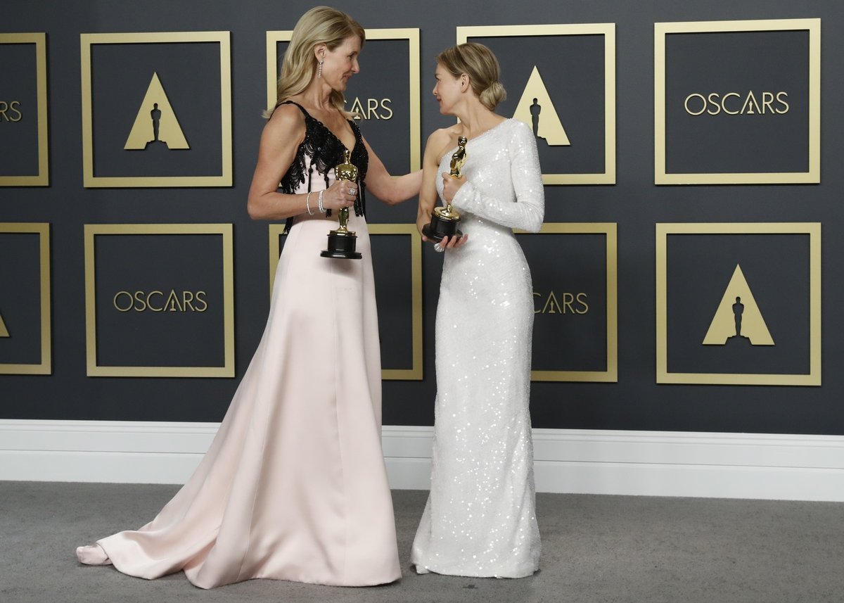 Držitelky &#34;ženských Oscarů&#34; Laura Dern a Renée Zellweger