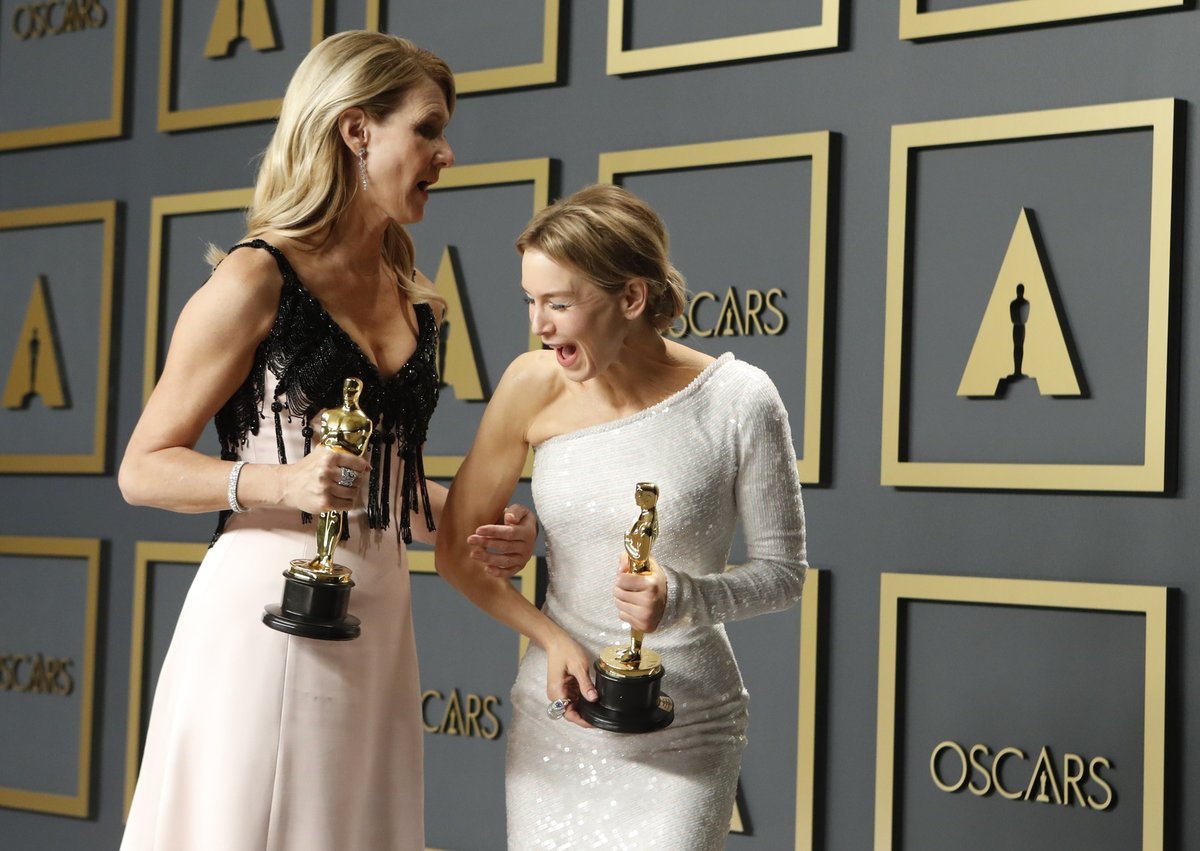 Držitelky &#34;ženských Oscarů&#34; Laura Dern a Renée Zellweger