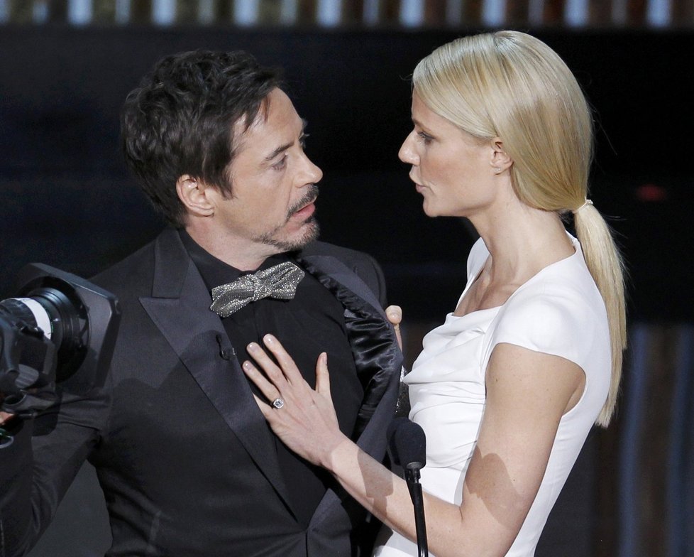 Robert Downey Jr. si dělal legraci z Gwyneth Paltrow