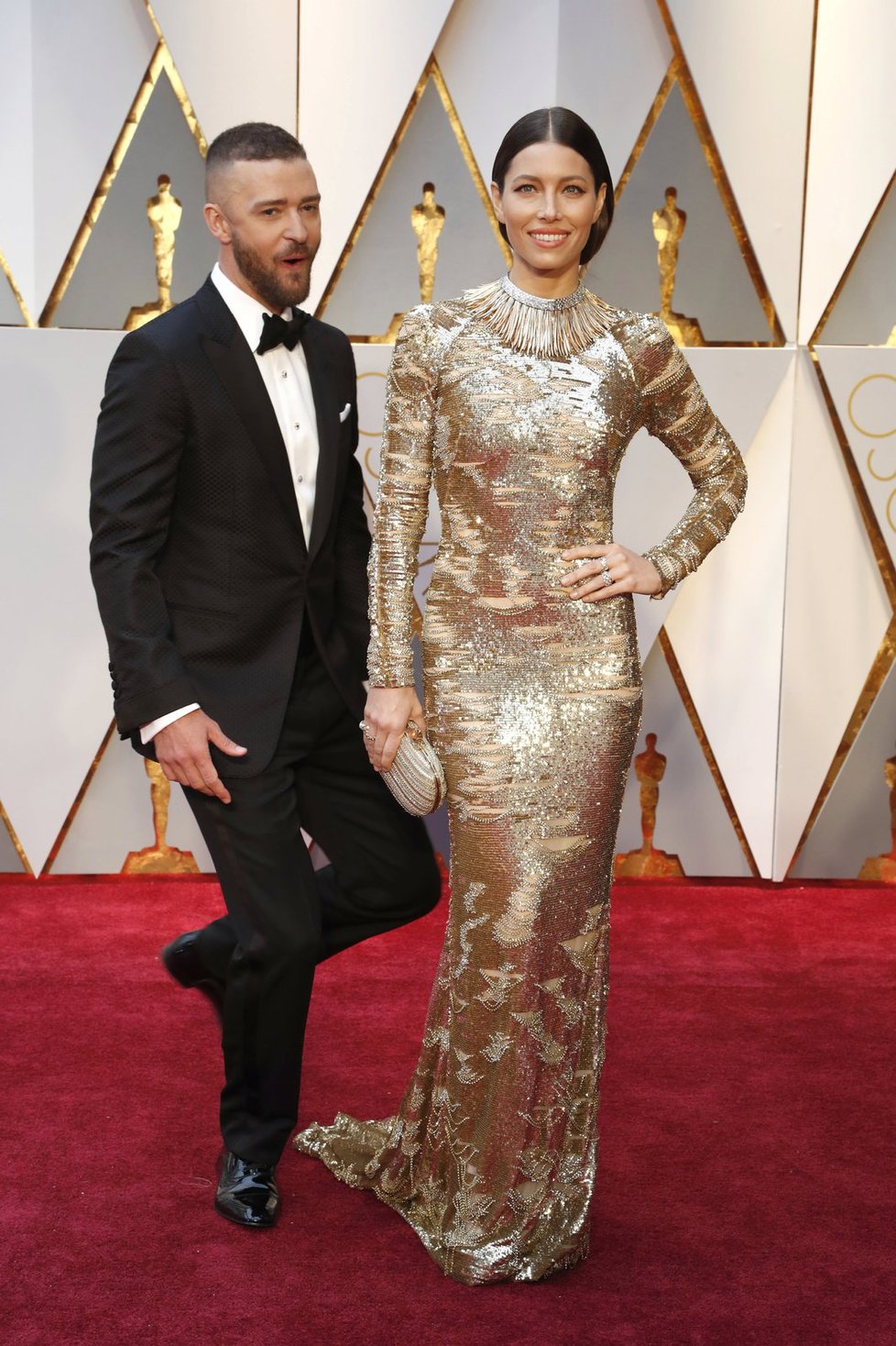 Justin Timberlake s manželkou Jessicou Biel.