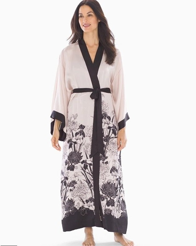 Luxusní hedvábné kimono