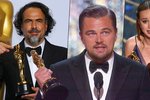 DiCaprio si konečně odnesl Oscara! Za snímek Revenant dostal cenu i režisér González Iñárritu. Nejlepší herečkou je Brie Larson.