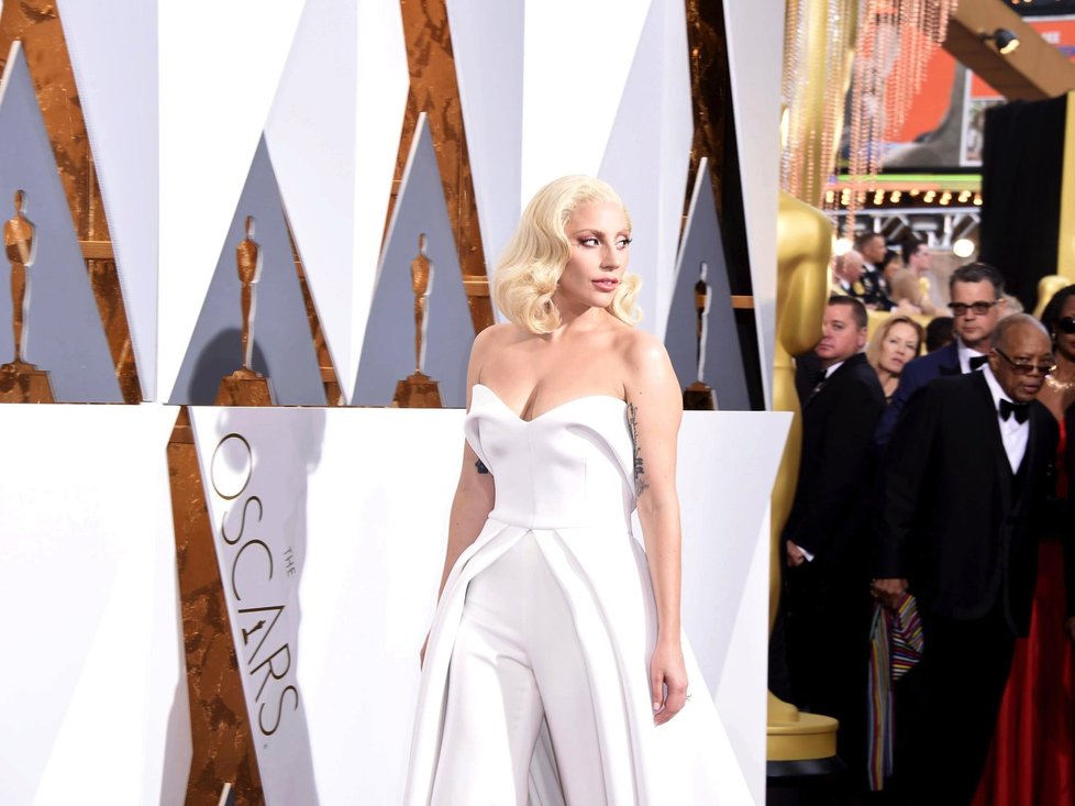 Lady Gaga na udílení Oscarů