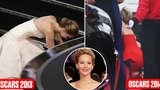 Oscara za největší KOPYTO získává Jennifer Lawrence: Loni upadla na schodech, letos na červeném koberci!