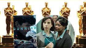 Ceny Akademie Oscar 2018 - nominace, filmy a výsledky online