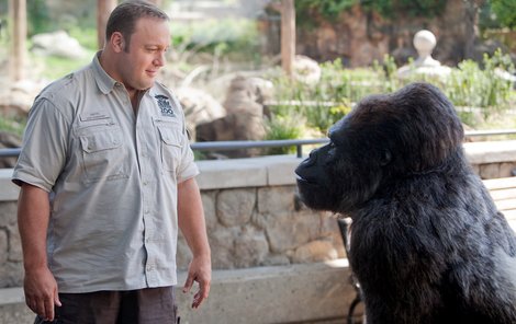 Kevin James a jeho gorila