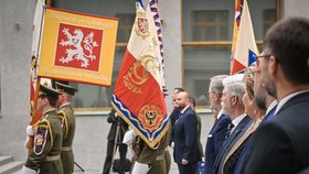 Oslavy výročí vzniku 30 let Armády: Premiére Petr Fiala(ODS) a novým prezidentem Petrem Pavlem (30.1.2023)