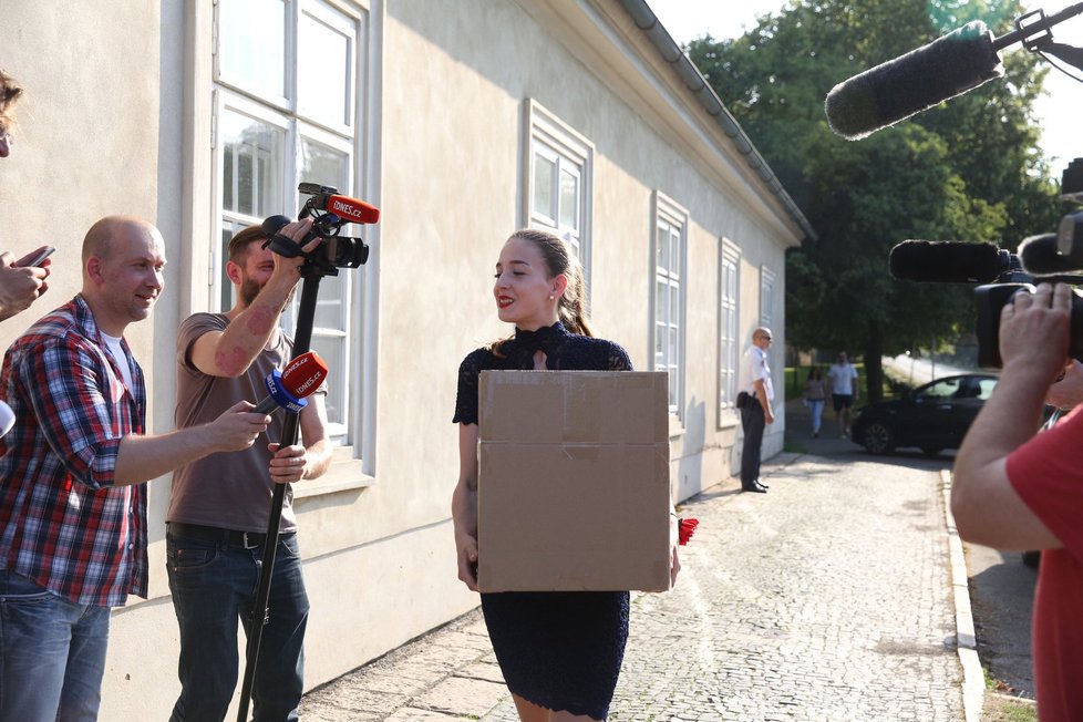 Oslava narozenin Martina Nejedlého na Hradě