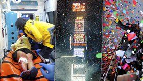 Oslavy nového roku v New Yorku a krvavý útok v Istanbulu