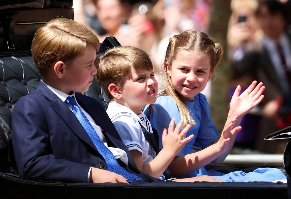 Oslavy královského jubilea: Děti Williama a Kate