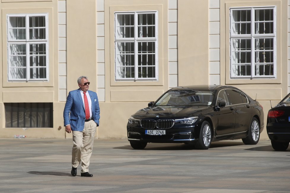 Oslava 80. narozenin exprezidenta Václava Klause na Pražském hradě (18.6.2021)