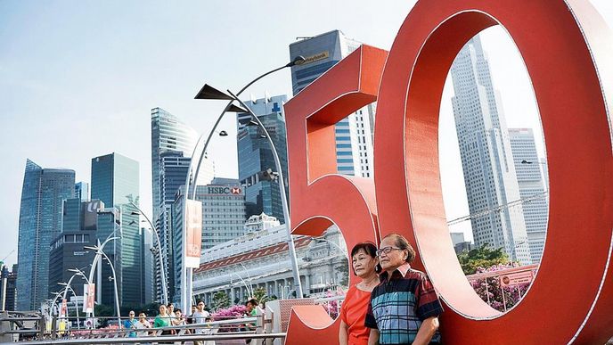 Oslavy 50 let od založení Singapuru