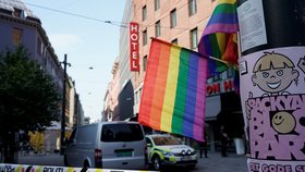 Střelec zaútočil v gay baru v norském Oslu.