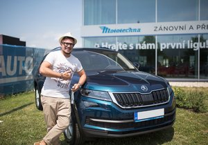 Osmany Laffita si převzal auto od Mototechny