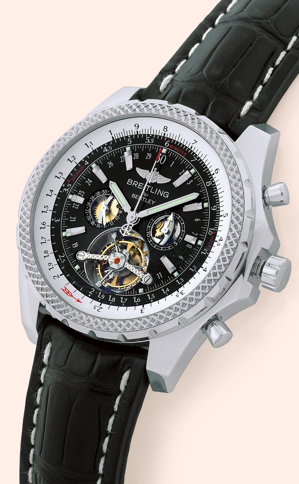 Originál hodinek Breitling for Bentley Mulliner Tourbillon za 3 500 000 korun
