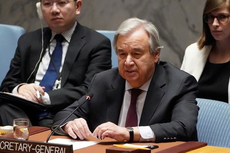 Generální tajemník OSN António Guterres