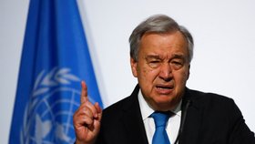 Generální tajemník Organizace spojených národů António Guterres
