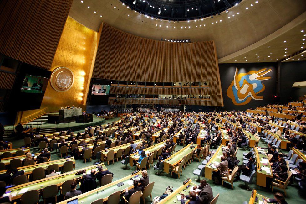 Nezávazná rezoluce OSN odsuzuje USA kvůli uznání Jeruzaléma za hlavní město Izraele.