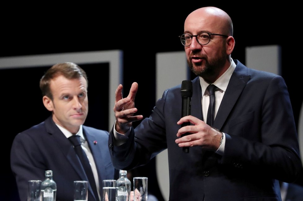 Belgický premiér Charles Michel chce, aby Belgie přijala globální pakt o migraci OSN.