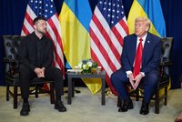 Trump po schůzce se Zelenským: Ukrajina by mohla s pomocí EU a NATO dobýt zpět své území