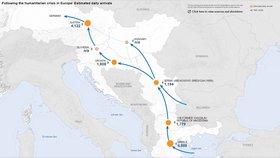 Nejnovější údaje OSN. Uprchlíci se začínají „štosovat“ v Řecku, Makedonie totiž dál pouští jen válečné migranty. Slovinsko ani Maďarsko nehlásí žádného nového uprchlíka.