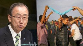 OSN chce chránit práva uprchlíků a jejich životy. „Průlom,“ říká Pan Ki-mun.