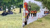 Strašné ráno u Starkoče: Řidič nepřežil střet s cisternou