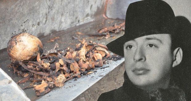 V Přelouči exhumovali ostatky francouzské skladatele: Zemřel při transportu smrti