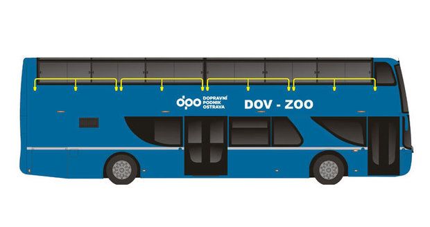 Převratná novinka v ostravské MHD: Do zoo a Dolních Vítkovic pojede dvoupatrový autobus